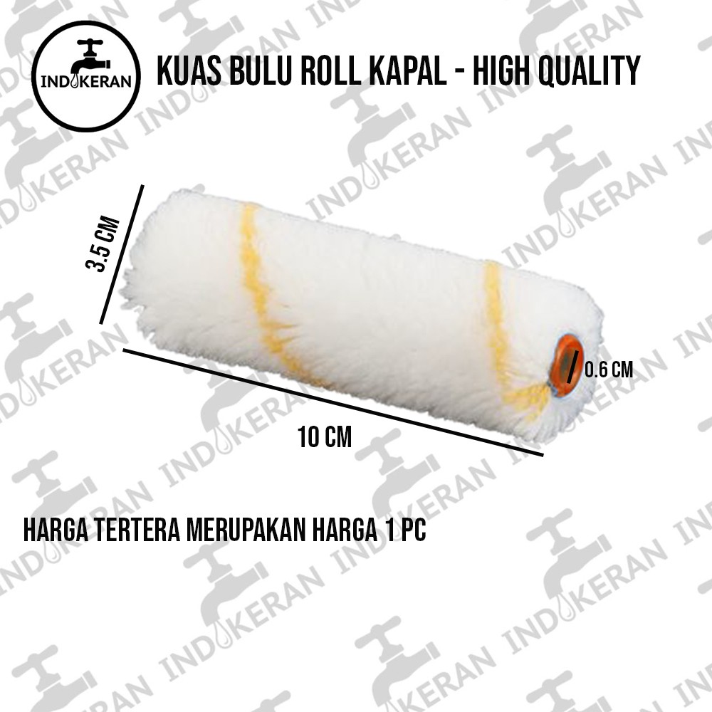 INDOKERAN - Kuas Bulu Roll Bulu Kapal - High Quality