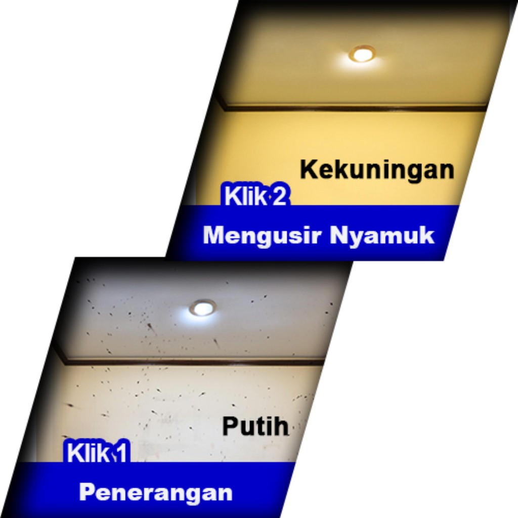 Lampu Nyamuk / Bohlam Pengusir Nyamuk / Hannochs Anti Mosquito Lamp 14W