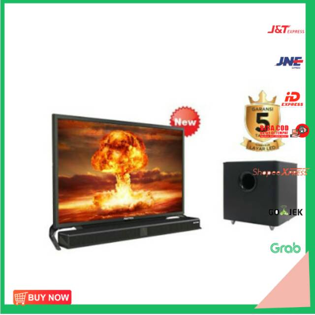 [[[BISA COD]]] TV LED POLYTRON CINEMAX SOUNDBAR 32  PLD32B8951/32B1551