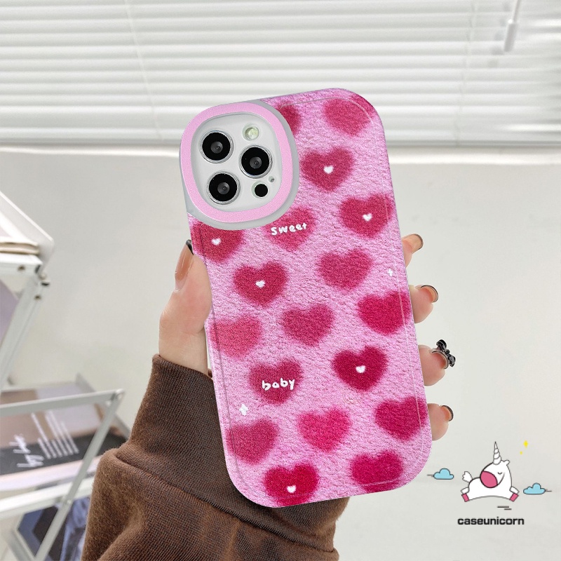 Casing Soft Case Redmi POCO F4 M3 POCO X3 Pro Nfc Redmi 12C A1 10 10C 9T 9A 9C K40S Note 9S 9Pro 10 10S 10 Max Plus 8 9 11 11s 11Pro INS Pink Love Heart Case Ultra Shockproof Sarung