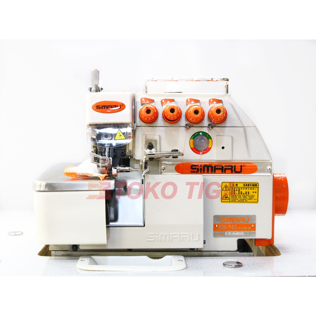 Mesin Obras SIMARU SM747 / SM 747 - Obras Benang 4 Industrial Garmen