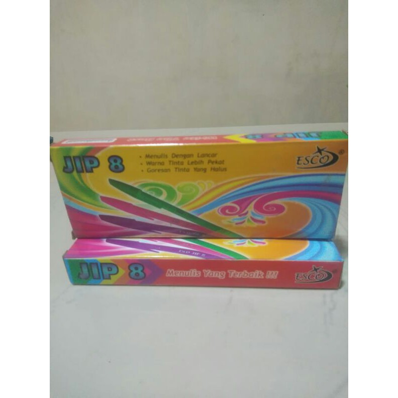 

Pulpen merk esco/pcs