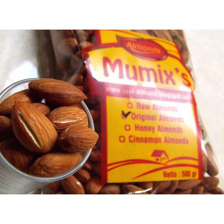 

Original roasted almond / Kacang almond panggang (Matang) 500gr