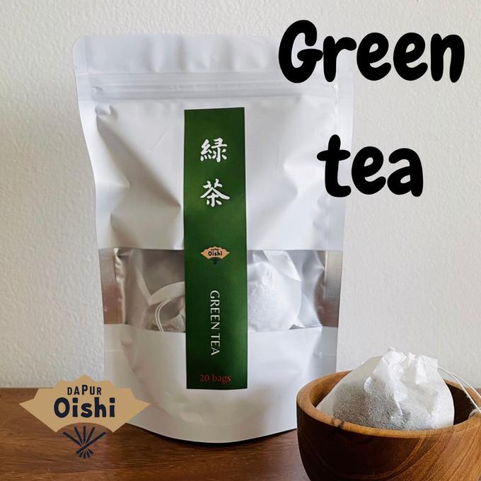 

[COD] GREEN TEA |Sencha Japanese Ocha Teh (Tea bag / Loose Leaf) Dapur Oishi [COD]