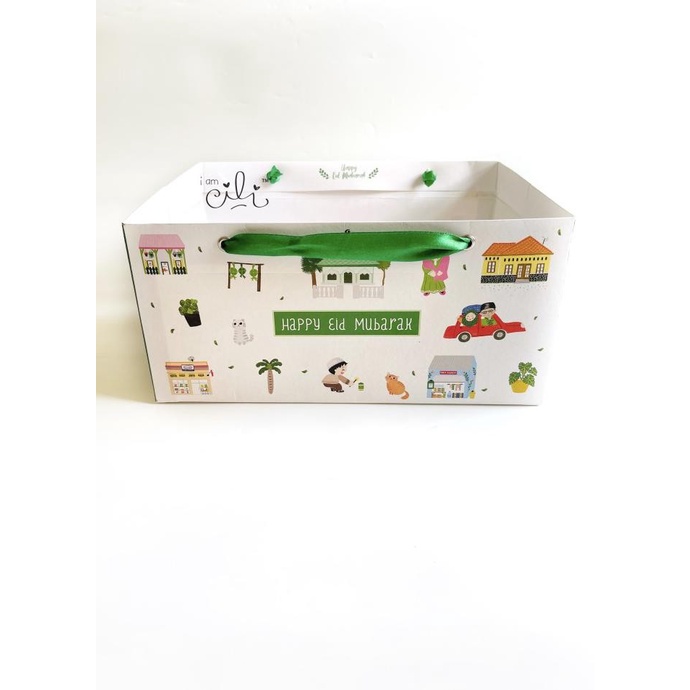 

(TERLARIS) Hot produk (paperbag-pulangkampung) paperbag untuk dus nastar sekat