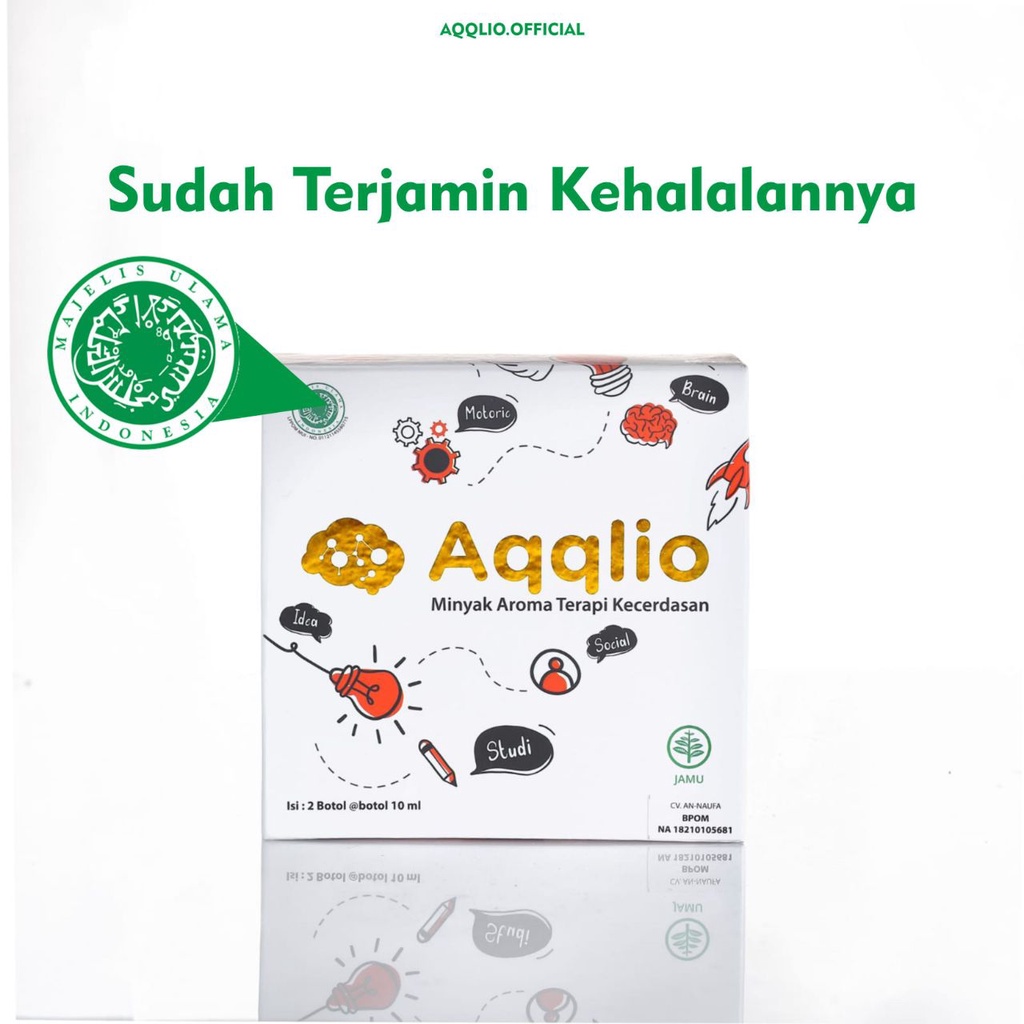 (PACKING TAMBAHAN) AQQLIO VITAMIN OTAK ANAK CERDAS - MENGATASI SPEECH DELAY DAN AUTIS