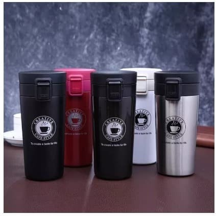 TERMOS PORTABLE  VACUUM TUMBLER GELAS MUG COFFEE PANAS/DINGIN