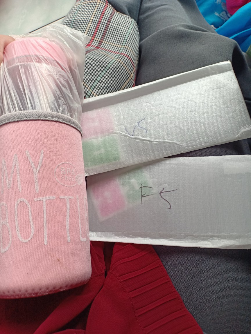 My Bottle + Pouch Warna Infused Water 500ml - Botol Minum 1kg 10pc