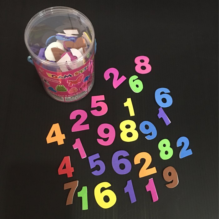 

Unik Foam Sticker Numbers Tabung Limited