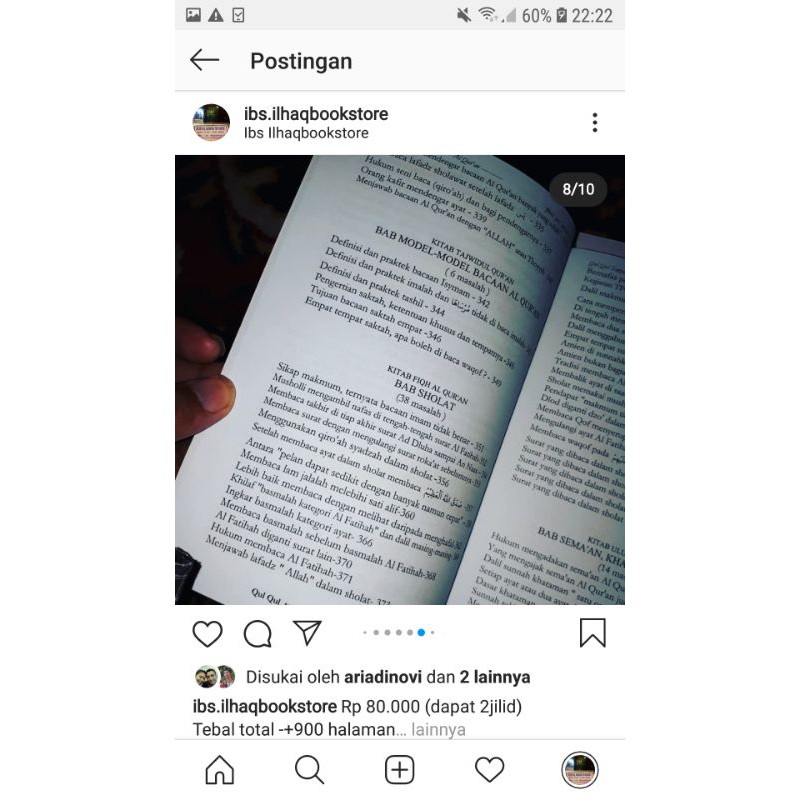 Qul Qul fiqih tanya jawab seputar al quran buku 2jilid harga 80.000