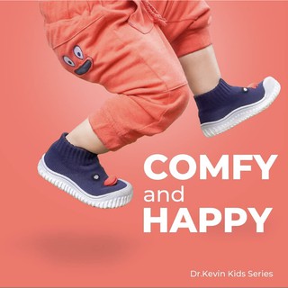 Dr. Kevin Kids Baby sneakers189-002 - Biru, Kuning, Pink (3 warna