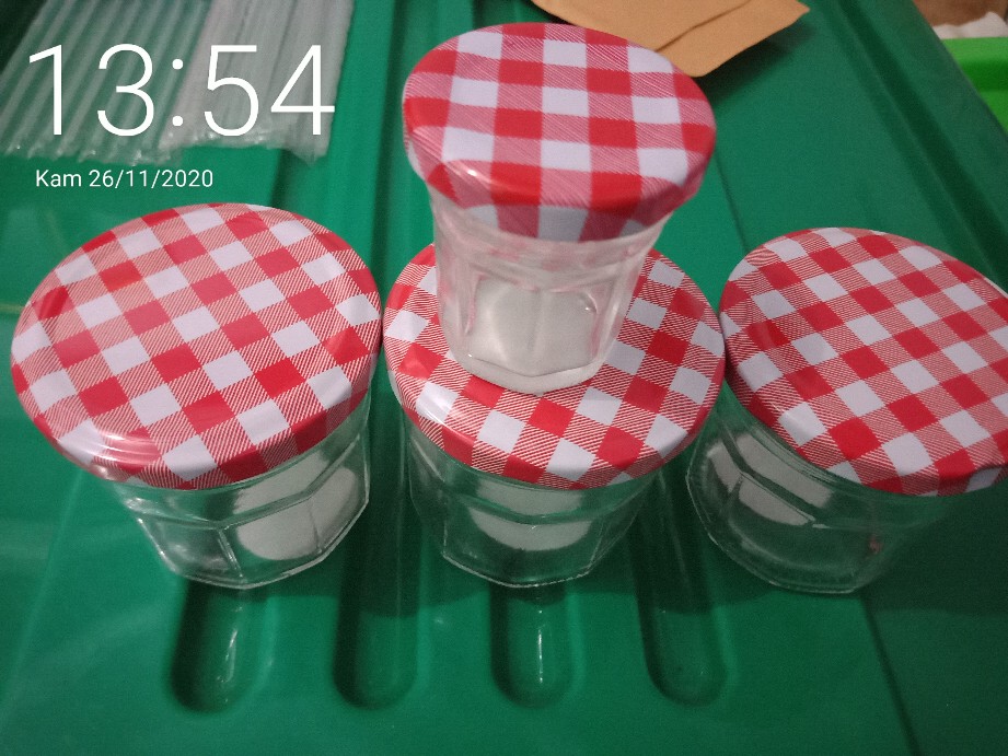 Broadway Jar 150 Ml | Toples Kaca Tutup Stainless | Tempat Bumbu