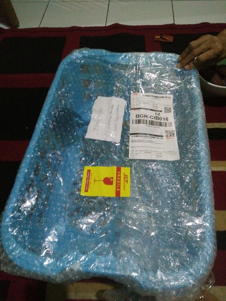 Keranjang ( Baju L Rainbow ) Serbaguna Baju Bersih Plastik Uk L