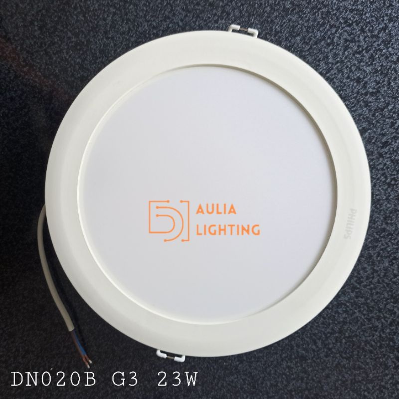 Lampu Philips Downlight LED Panel 23w G3 23watt DN020B 23 watt w D200 8 inch IB Pengganti 24w 24Watt