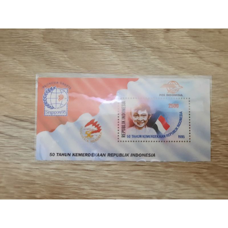 Prangko Souvenir Sheet S/S SINGPEX WORLD STAMP EXHIBITION