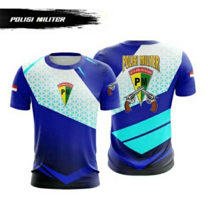 kaos jersey edisi POLISI MILITER