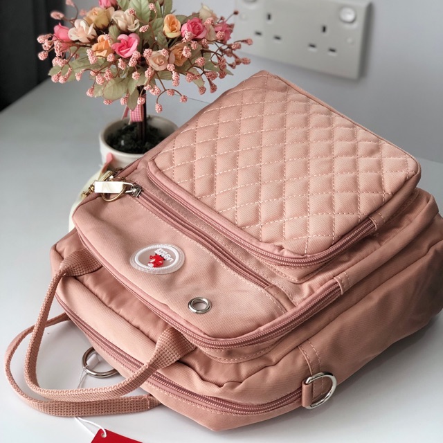 03.03 CRAZY SALE !!  TAS BAYI / TAS DIAPER ORIGINAL Mini Diaperbag LAGAFFE (Bonus Keychain Ponny)