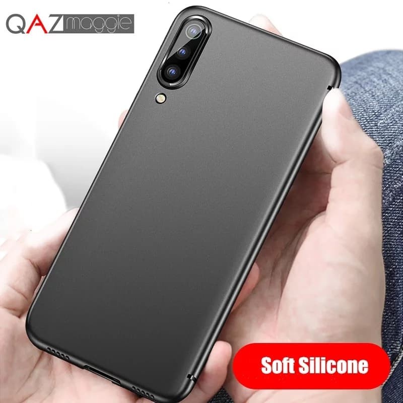 CASE XIAOMI MI9 SE MI 9 SE SLIM MATTE CASE SOFT TOUCH BLACK DOFF