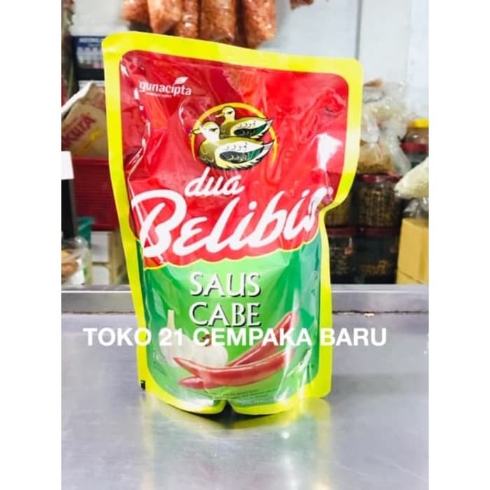 

Dua Belibis Saus Cabe Refill 1 KG | Saos Dua Belibis Kiloan 1KG 1000g 1000 gram Promo Murah