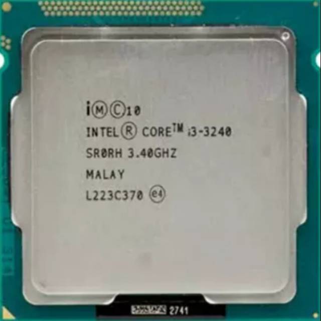 Processor Intel core i3 3240 Tray + Fan Socket 1155o