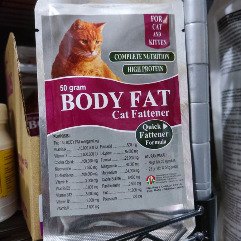 BODY FAT - Penggemuk Kucing