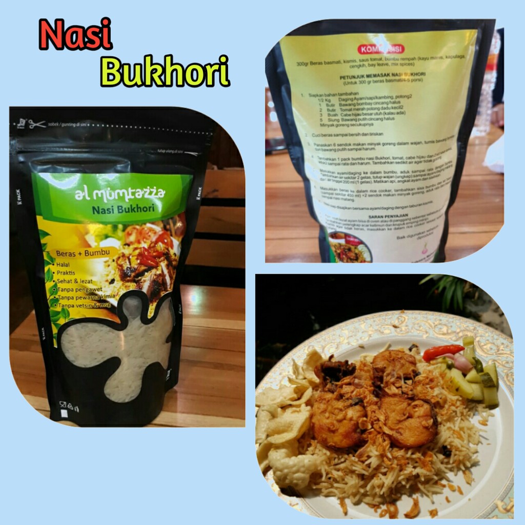 

Nasi Bukhori Beras Basmati Al Mumtazza