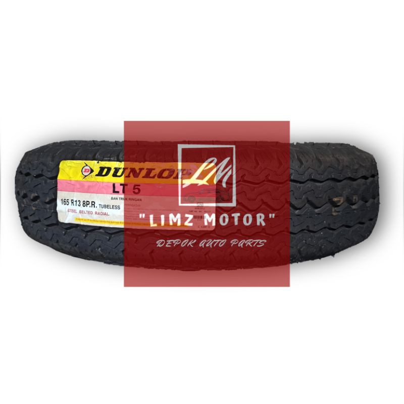 Ban Luar Dunlop LT 5 165 R.13 8PR Tubeless