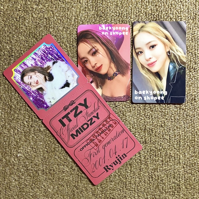 PC ITZY RYUJIN WELKIT NO BAD DAYS NBD MAY