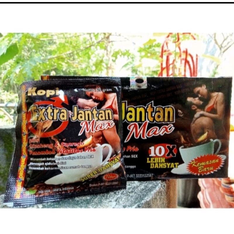 Jual Kopi Extra Jantan Max Original Shopee Indonesia