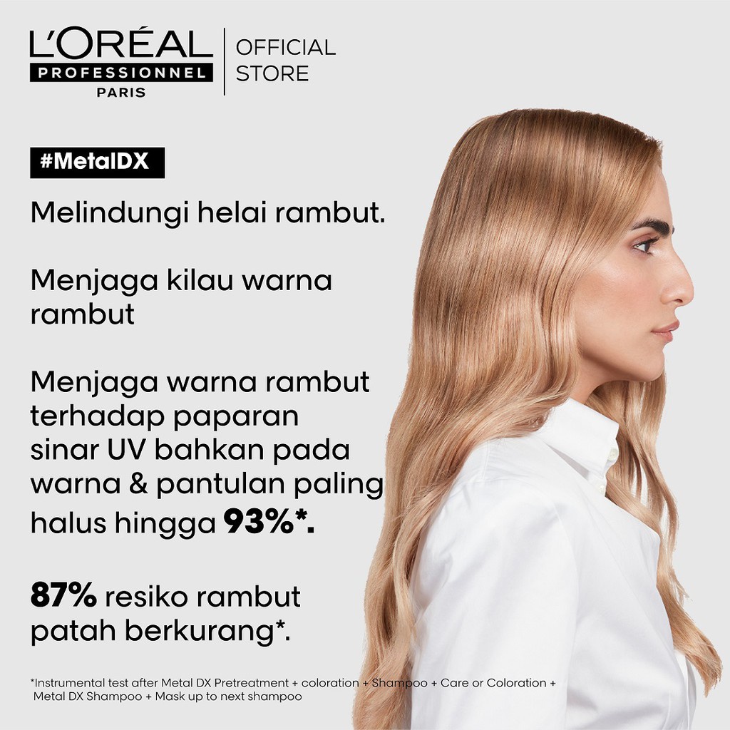 L'Oreal Professionnel Metal DX Hair Mask 250ml - Masker Rambut  ORI 100%