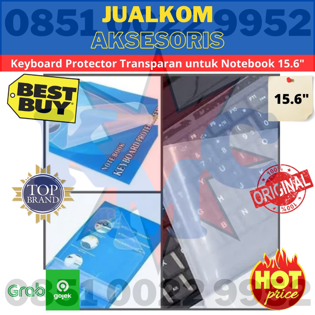 KEYBOARD PROTECTOR 15.6&quot; / PELINDUNG KEYBOARD 15.6 INCH