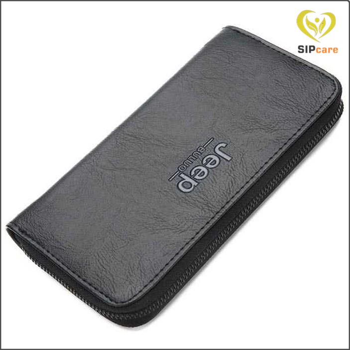 Rhodey JEEP BULUO Dompet Panjang Pria Bahan Kulit - 2280