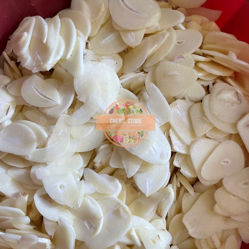 Bawang Putih Cacah Fresh sayuran segar