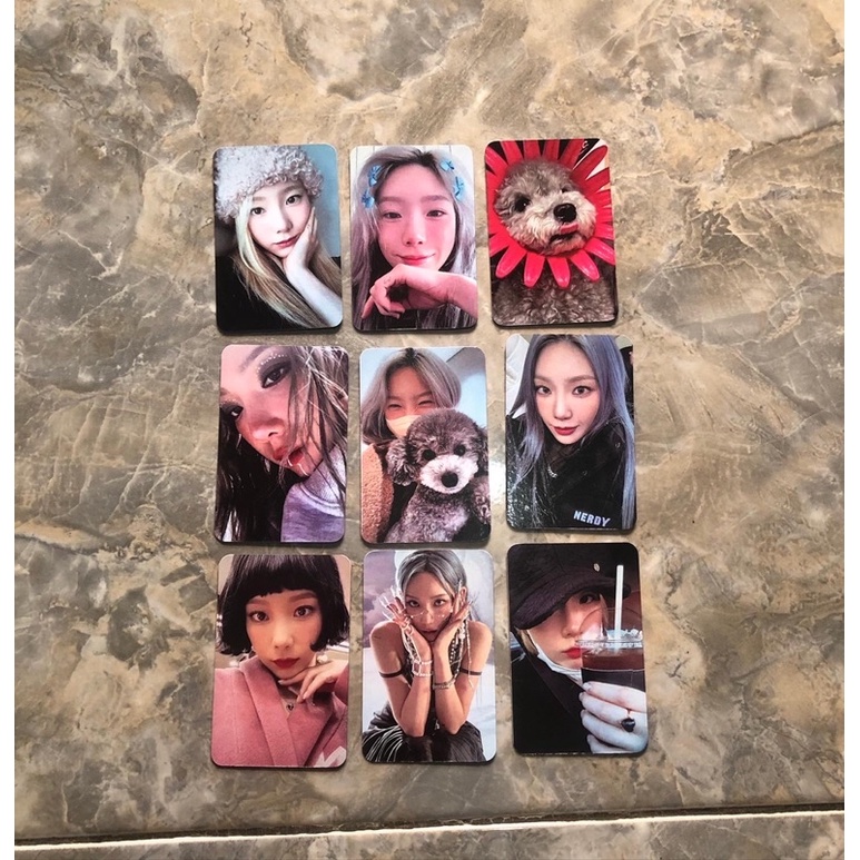 Photocard Taeyeon Girls Generation SNSD INVU Replika