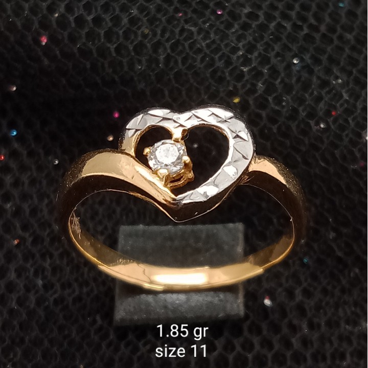 Cincin Emas 17 K - 1.85 gr Kadar 750 - 3280