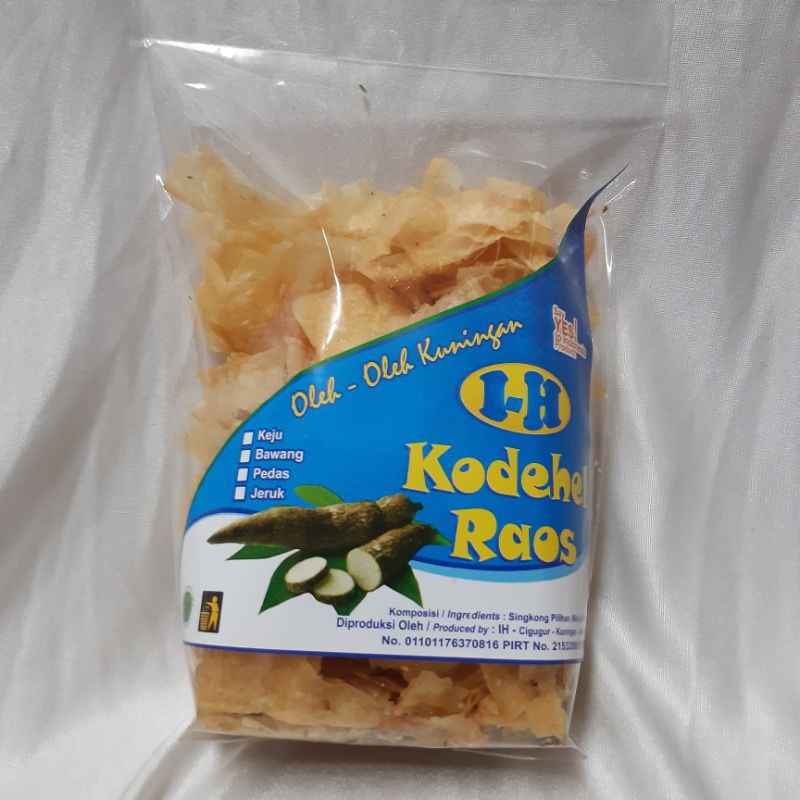 

Kodehel Raos (Keripik Singkong) Oleh-oleh Kuningan
