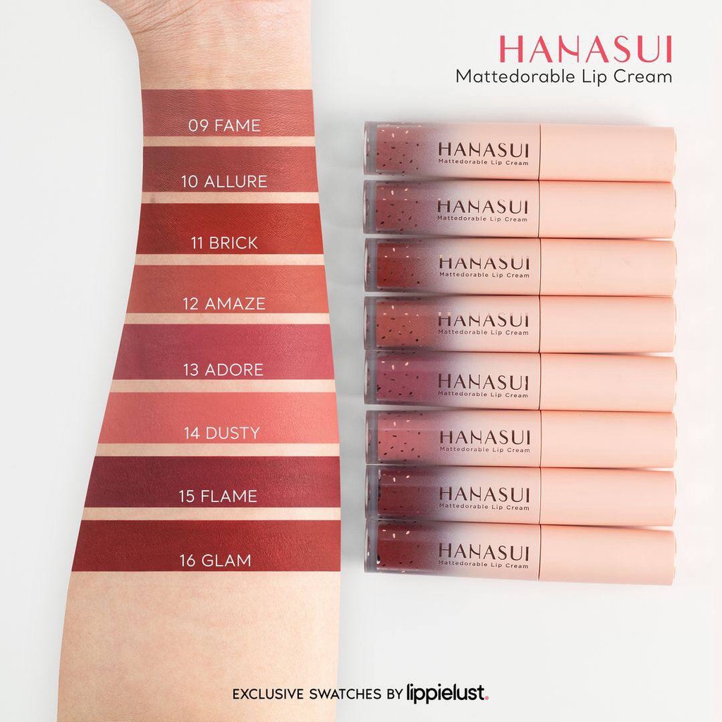 HANASUI LIPSTIK BOBA Mattedorable Lip Cream Tintdorable Lip Tint | Lip Stain