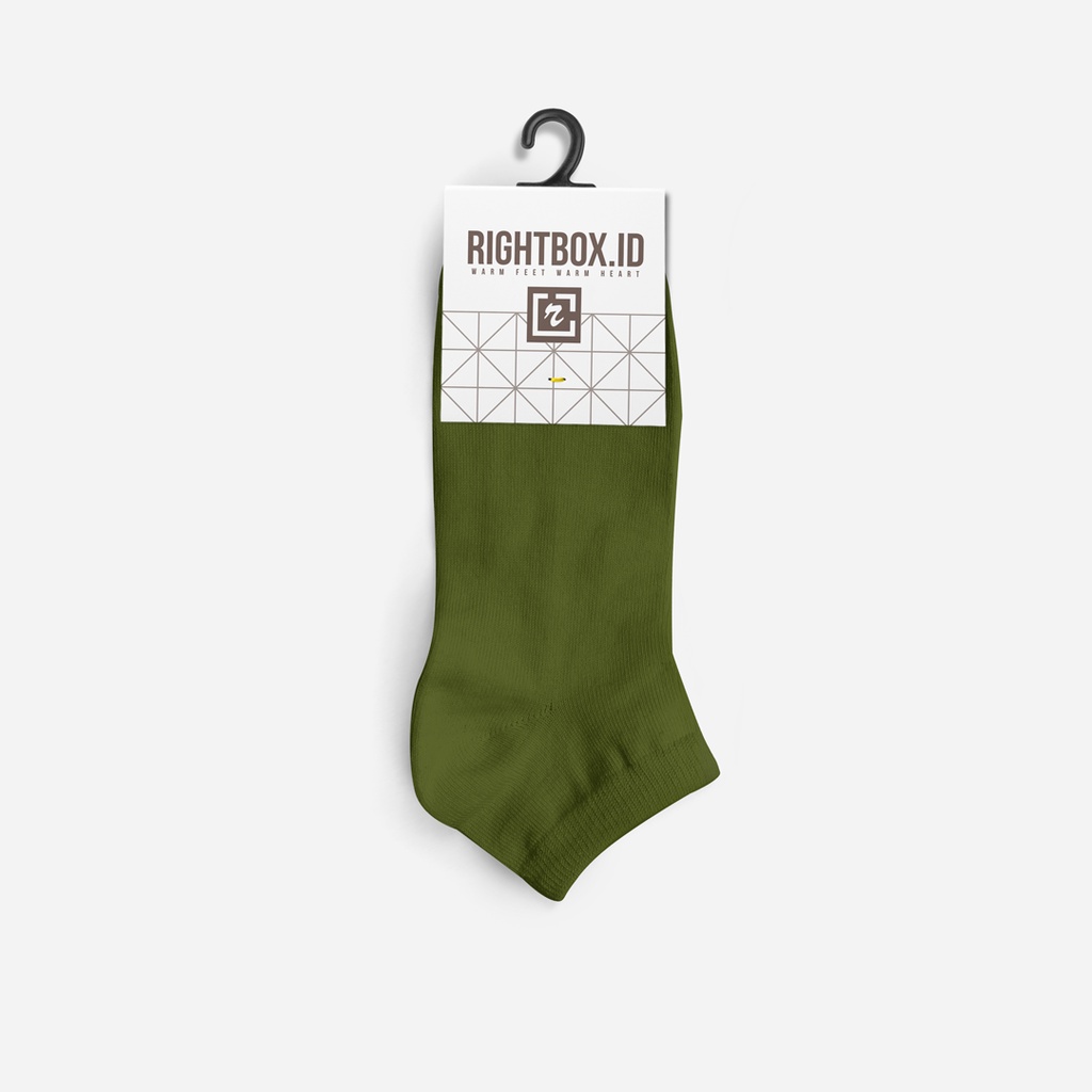 Kaos kaki Wanita, Rightbox Pendek Semata kaki-Green Army