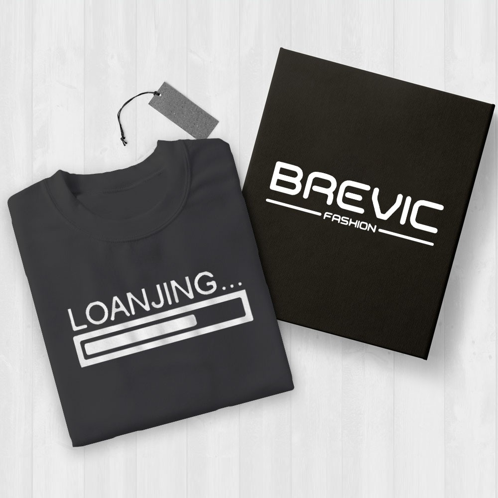 KAOS DISTRO KATA KATA LUCU COWOK CEWEK LOANJING