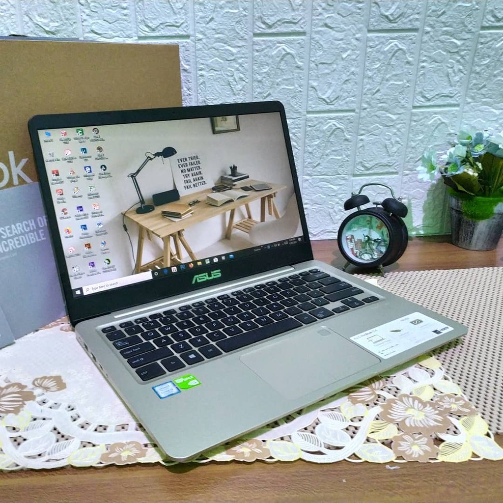 Asus Vivobook S14 S411U Core i3 7020u/RAM 4GB/HDD 1TB