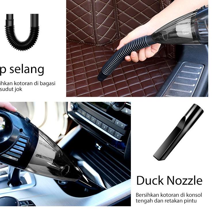 Hemat Pembelian Wireless Vacuum Cleaner Rumah Mobil Handheld Mini Penyedot Debu Nirkabel Praktis Dan Serbaguna