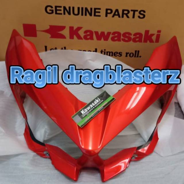 Batok lampu fairing atas new ninja 250 fi orange 2018 original Kawasaki