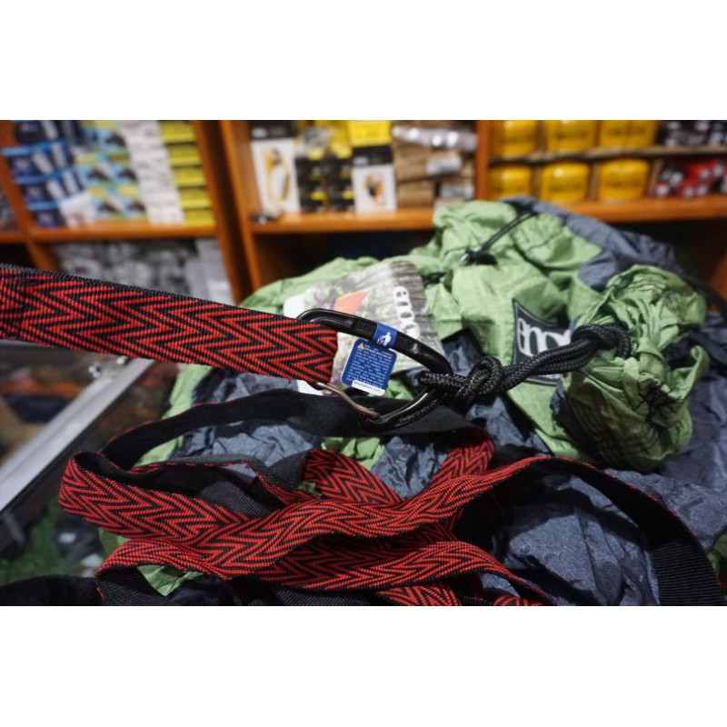 Strap hammock tali hammock eno doublenest singlenest motif webing webbing tubular bisban bisband