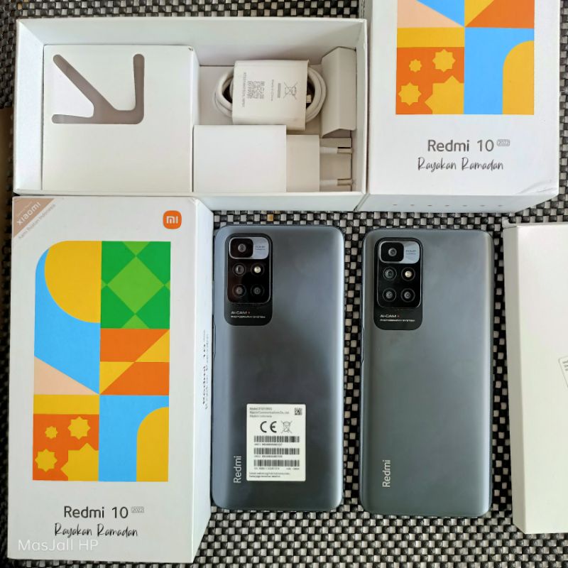 REDMI 10 2022 6/128 SECOND FULLSET ORI