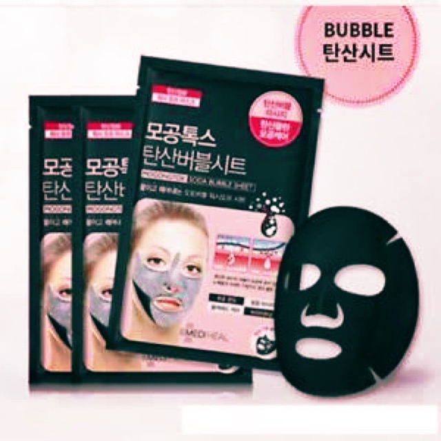 Mediheal Mogongtox Soda Bubble Sheet Mask ORIGINAL KOREA 100%
