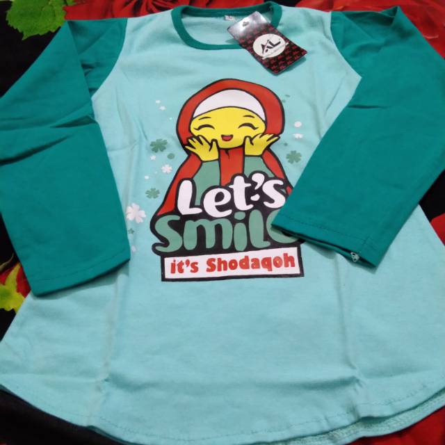 Kaos anak muslimah