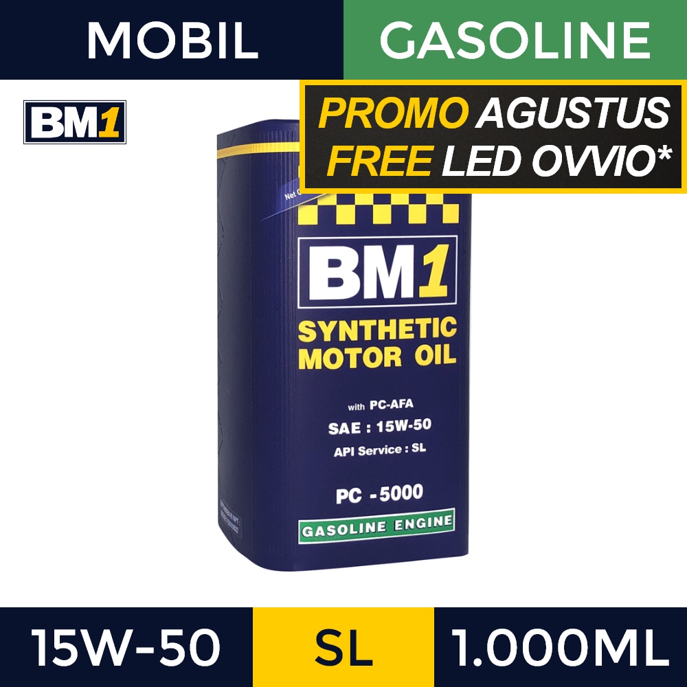 OLI MOBIL GASOLINE BM1 PC 5000 15W-50 SL (1L)