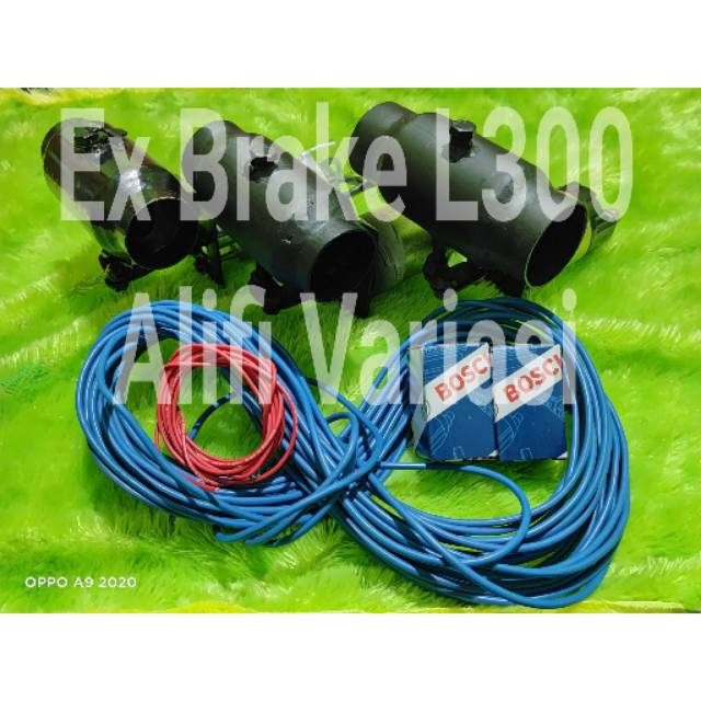 Exhaust brake elektrik untuk L300 yg sdh pkek knalpot SRIGALA atau Suos atau belom