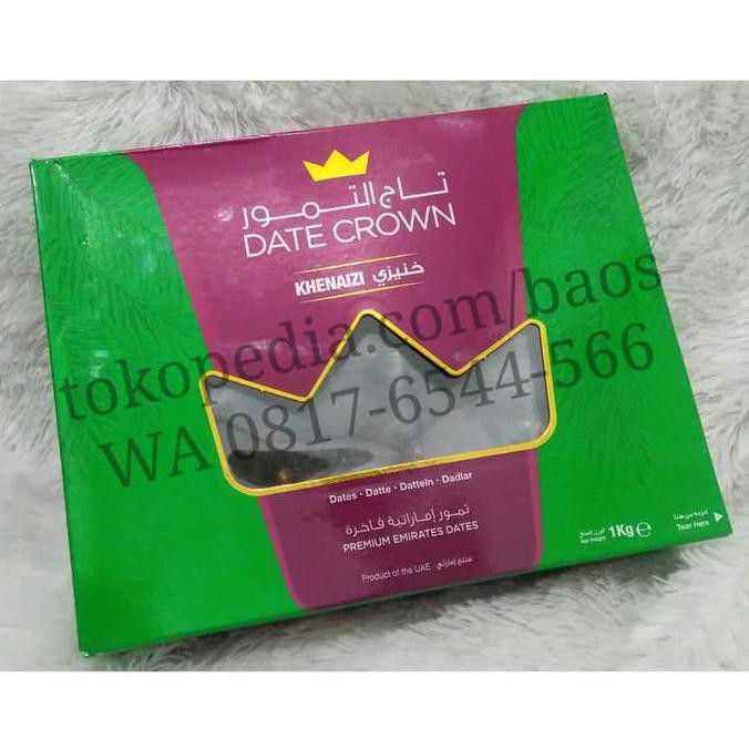 

PROMO MURAH Kurma Date Crown Khenaizi / kheneizi 1kg Best seller