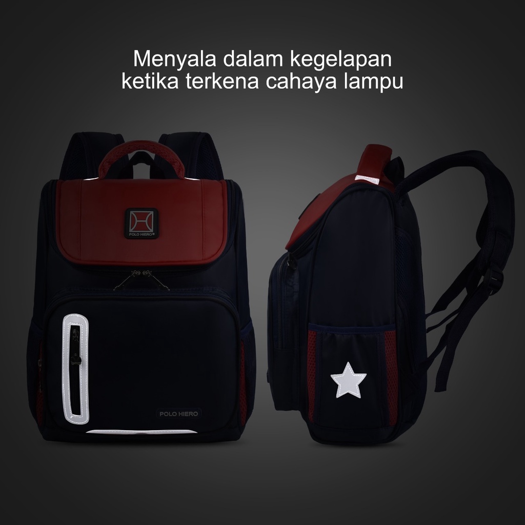 Ransel Import Tas Ransel Sekolah Fashion Double Decker 101-16&quot; Ransel Punggung Backpack Import